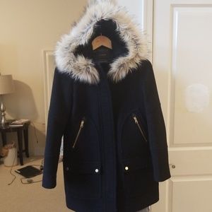 Jcrew chateau coat